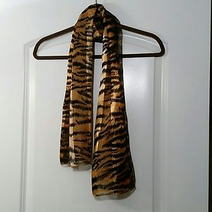 Tiger Print Scarf